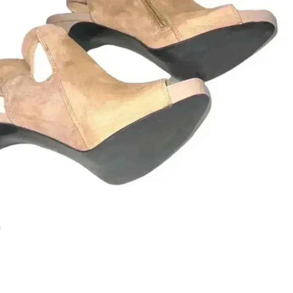 NINE WEST PEEP TOE ANKLE STRAP SANDAL - Picture 10 of 15